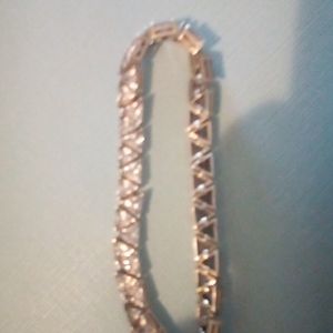 Trimillion tennis bracelet